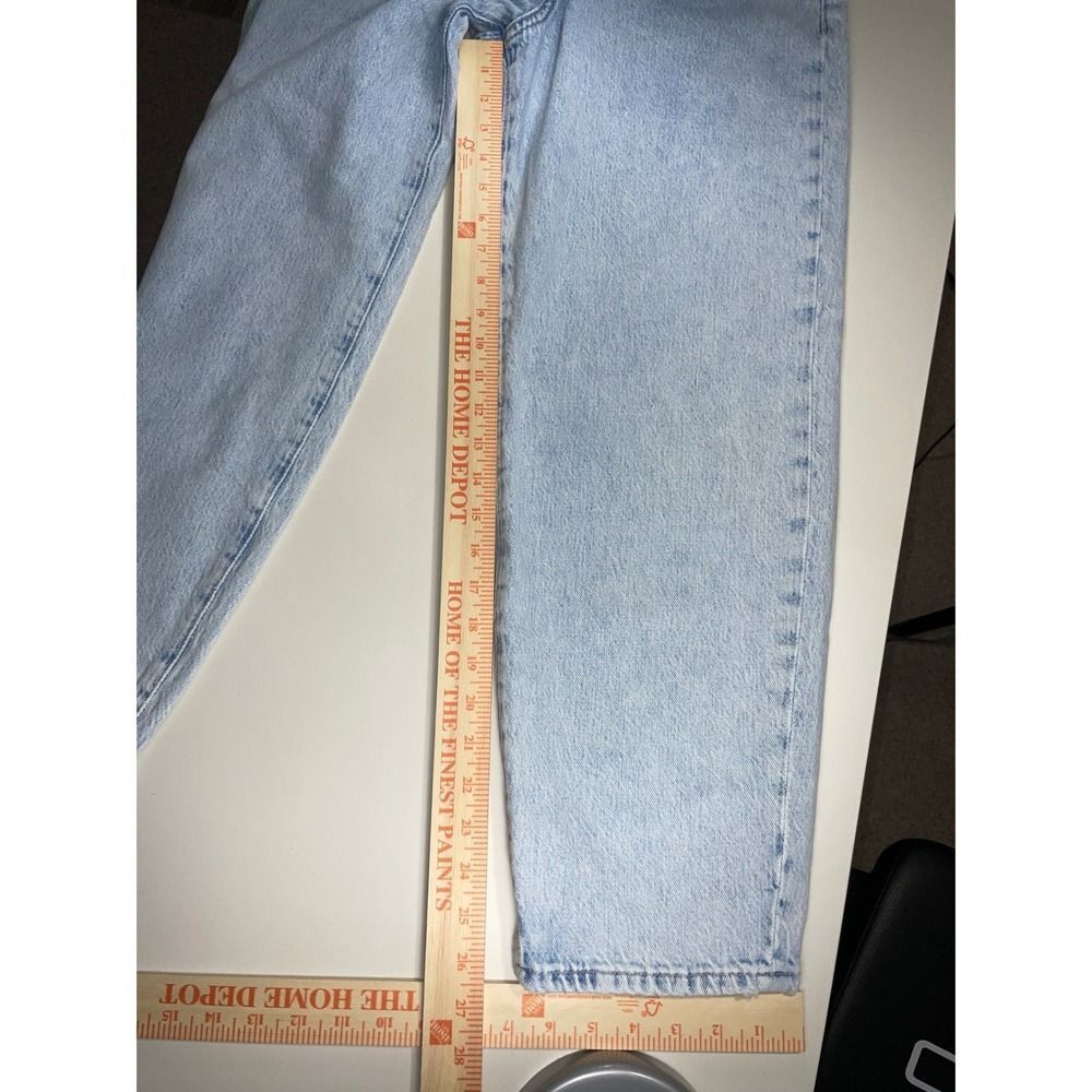 FRAME Ultra High Rise Barrel Jeans W/29 Light Blue Whisper LBR207 LN - Picture 8 of 15